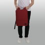 Zoozie Bags Bolsa para Portátil Resistente al Agua Rojo Claret
